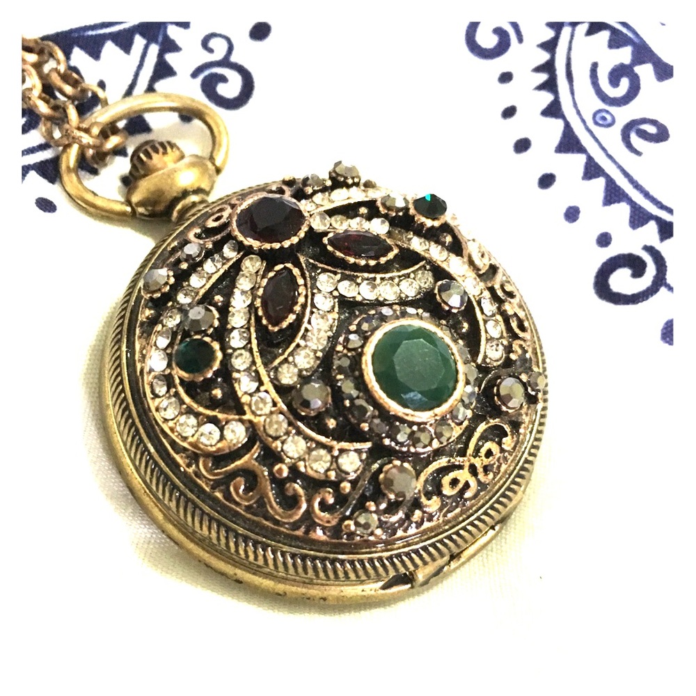 Faux Vintage Pocket Watch